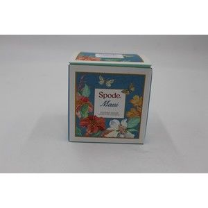 Spode Maui Floral Covered Sugar Bowl - 10 ounces  New in box